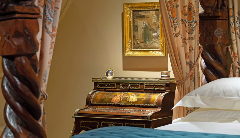Richly layered interiors