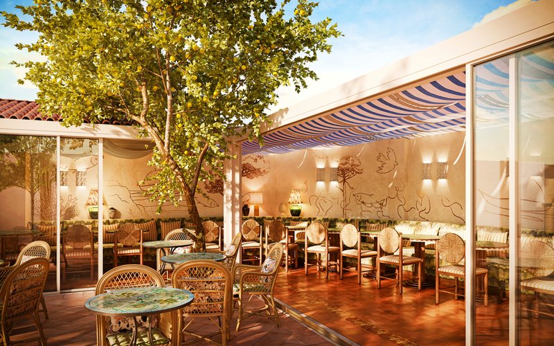 New Restaurant Terrace Render - CGI