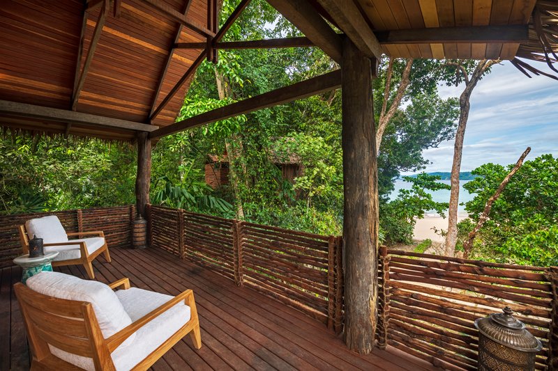 Treetop Villa Balcony with Ocean View