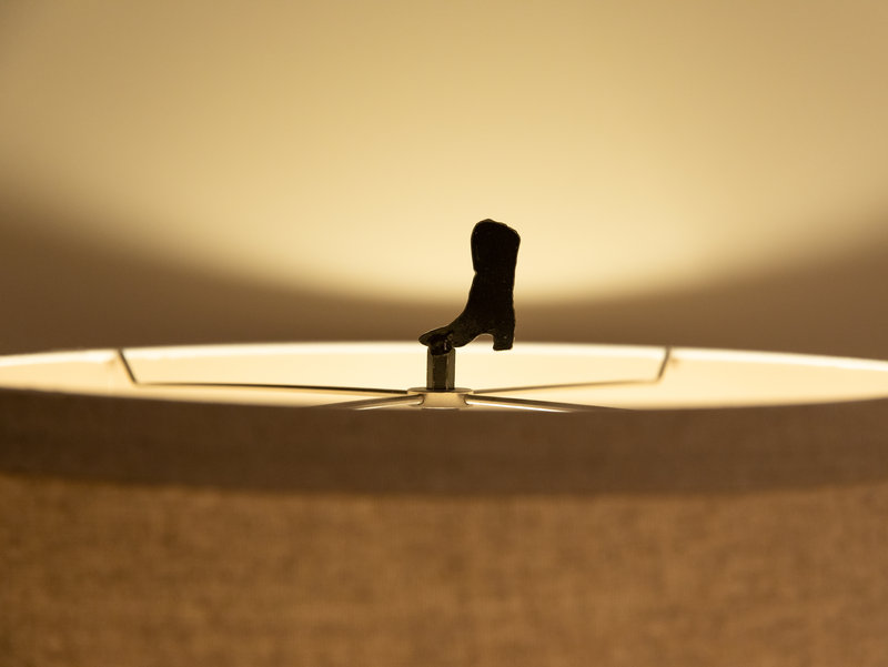 Bedside Lamp Boot Detail