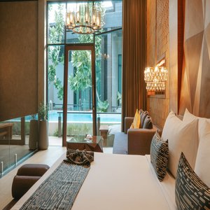 Deluxe Pool Villa with Pool Access - Bedroom