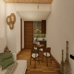 Townhouse Living Room