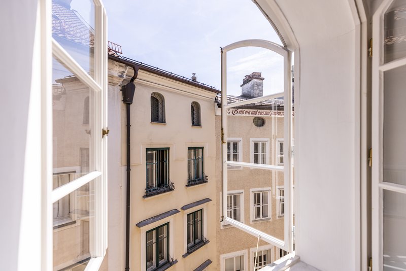 Hotel Goldgasse Aussicht Aus Dem Zimmerfenster By Michael Groessinger
