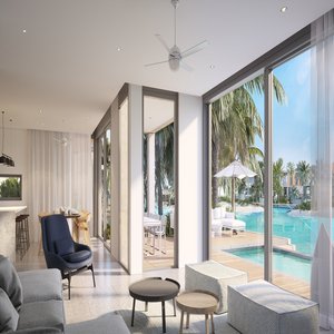 Lagoon Villa Living Room
