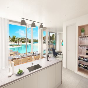 Lagoon Villa Kitchen