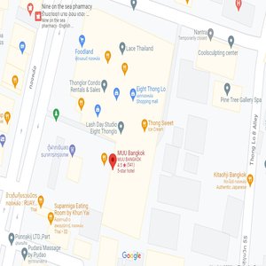 MUU BKK Google Map