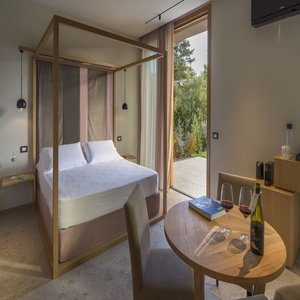 Lodge bedroom view