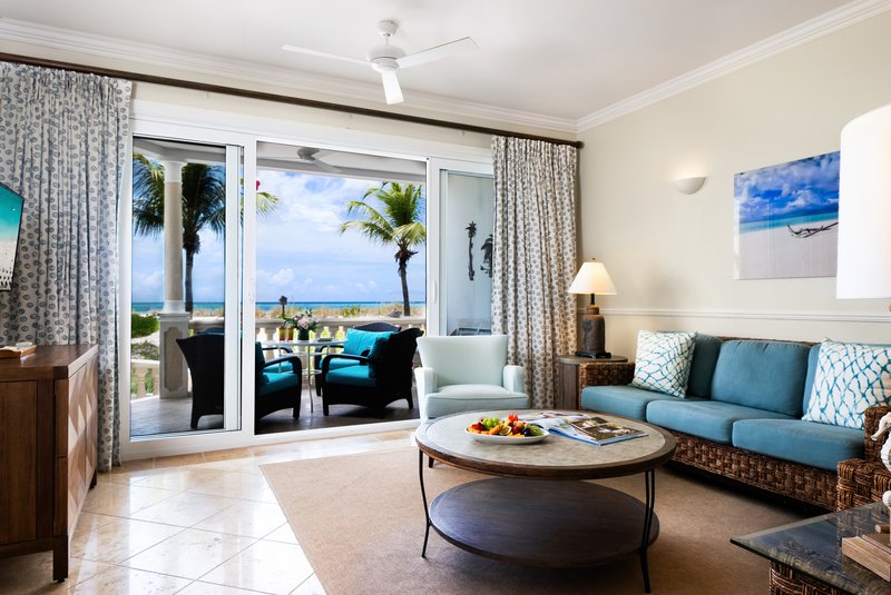 Oceanfront One Bedroom - Living Area