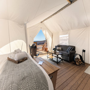 Suite Tent - Interior View