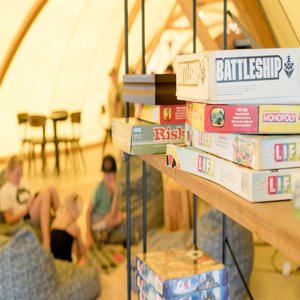 Lobby Tent - Games Available 