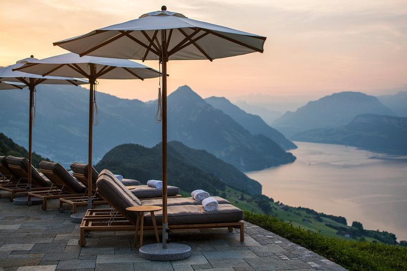 Outdoor Spa Area