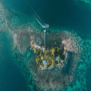 12 Coral Caye - Aerial View