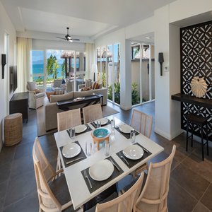2BR Beachfront Villa - Dining Area