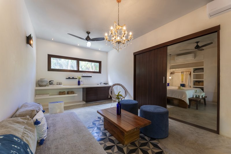 Jungle Suite with Terrace at Lula by La Zebra - Living Area