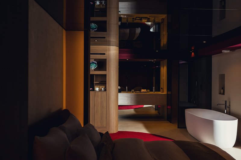 Velvet Moondust Junior Suite with Terrace - Bathroom